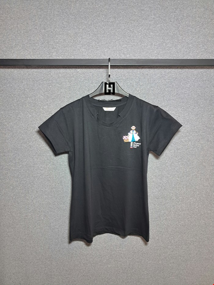 تیشرت یقه 7 گلدوزی